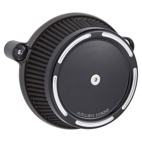 Arlen Ness - Arlen Ness Big Sucker Stage I Air Filter Kit - Slot Track - Black - 18-308