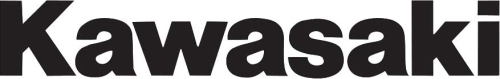 Factory Effex - Factory Effex Die Cut Sticker - 5ft. Logo - Kawasaki - Black - 09-94150