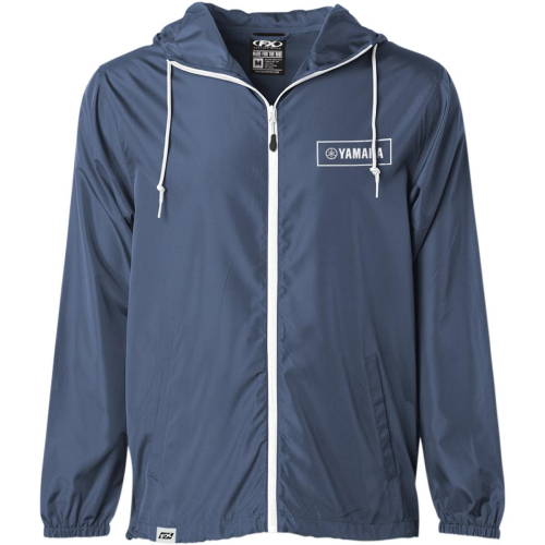 Factory Effex - Factory Effex Yamaha Windbreaker Jacket - 23-85216 - Navy - X-Large