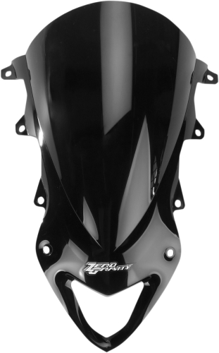 Zero Gravity - Zero Gravity Double Bubble Windscreen - Dark Smoke - 16-810-19