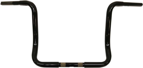 LA Choppers - LA Choppers 1-1/4in. Touring Ape Hanger Handlebar - 12in. - Gloss Black - LA-7321-12B