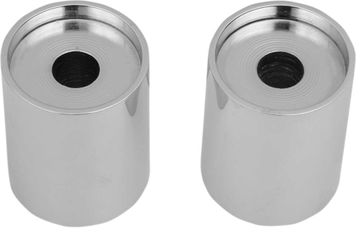 LA Choppers - LA Choppers Riser Extension for 1-1/2in. Handlebar - 2in. Rise - Chrome - LA-7413-53
