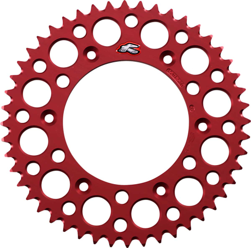 Renthal - Renthal Ultralight Rear Sprocket - Red - 48T - 154U-520-48RD