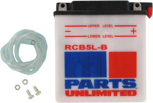 Parts Unlimited - Parts Unlimited 12V Heavy Duty Battery - RCB5L-B