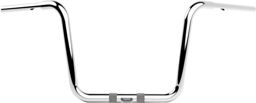 LA Choppers - LA Choppers 1-1/4in. Twin Round Handlebar - 12in. - Chrome - LA-7324-12C