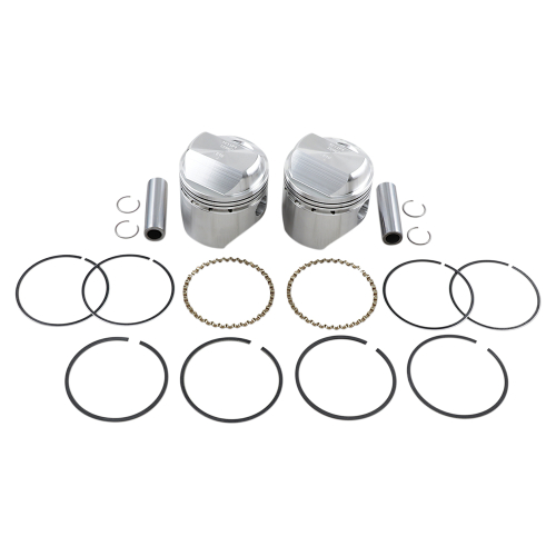 Wiseco - Wiseco K Piston Kit (1022cc., Domed) - .040in. Oversize to 3.228in., 10:1 Compression - K1604