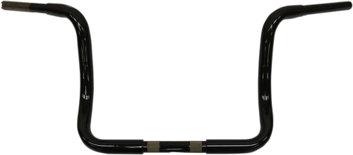 LA Choppers - LA Choppers 1-1/4in. Touring Ape Hanger Handlebar - 10in. - Gloss Black - LA-7321-10B