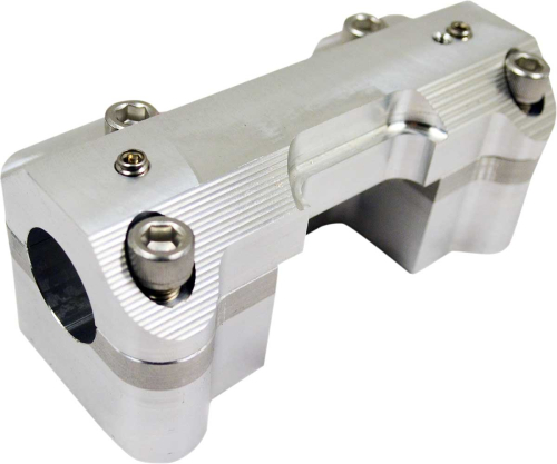 LA Choppers - LA Choppers Handlebar Clamp Set - 1-1/4in. Diameter Clamping Area - LA-7420-03