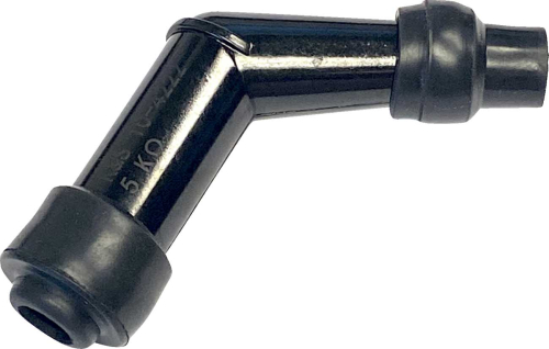 K&S Technologies - K&S Technologies Spark Plug Resistor Cover - 120deg. Elbow Type - 10/12mm - Black Plastic - 10-4222