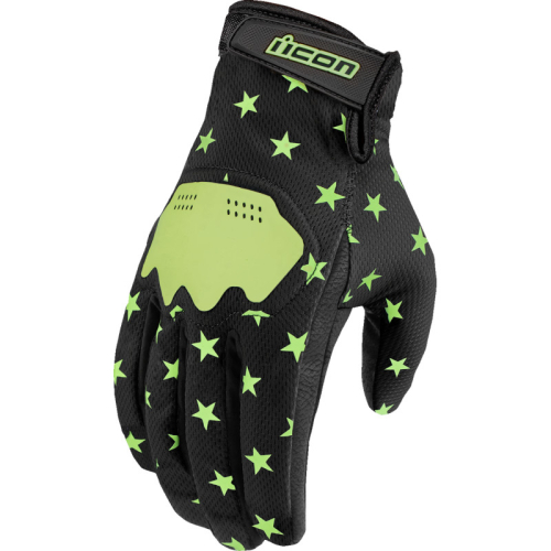 Icon - Icon Hooligan Old Glory Gloves - 3301-4692 - Glow - Small
