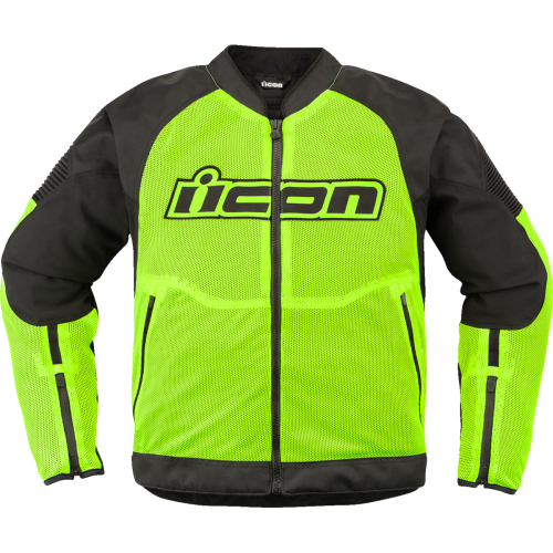 Icon - Icon Overlord3 Mesh Jacket - 2820-6749 - Hi-Viz Yellow - Medium