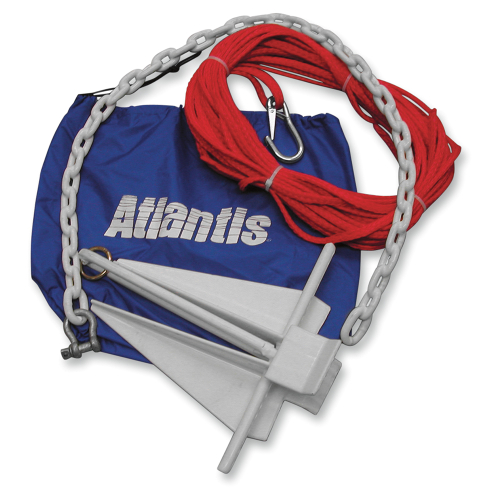 Atlantis - Atlantis Anchor with Bag - 6 1/2 lb Jet Boat Anchor - A2388BL