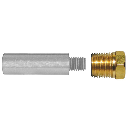 Tecnoseal - Tecnoseal E2 Pencil Zinc w/Brass Cap
