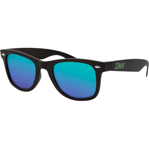 Zan Headgear - Zan Headgear Winna Sunglasses - EZWA01 - Matte Black/Smoke Green Lens