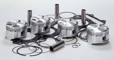 Wiseco - Wiseco Piston Kit - 1.50mm Oversize to 77.95mm, 12:1 Compression - R1029