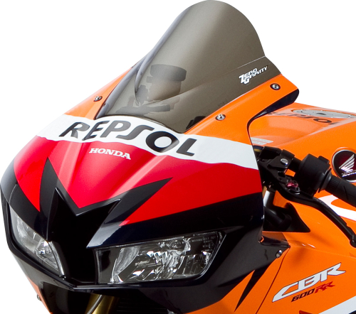 Zero Gravity - Zero Gravity Double Bubble Windscreen - Light Smoke - 16-408-02