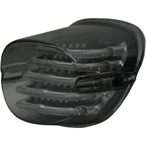 Custom Dynamics - Custom Dynamics Probeam LED Squarback Taillight without License Plate Illumination Window - Smoke - PB-TL-SB-S