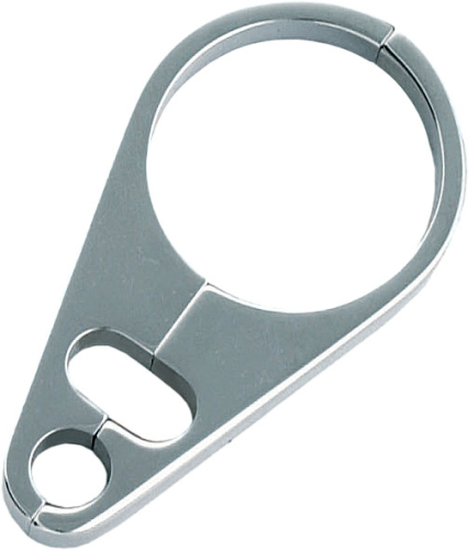 Wild 1 - Wild 1 Billet Throttle,Idle and Brake Line Guide with 1-1/4in. Clamp - Chrome - WO833