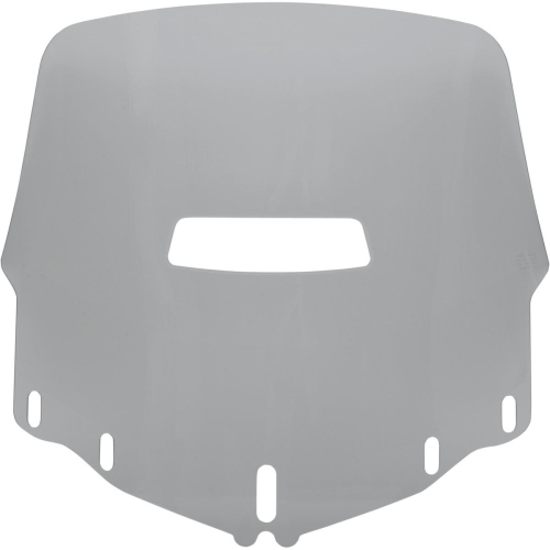 Memphis Shades - Memphis Shades Gold Wing Windshield with Vent Hole - Standard - Clear - MEP4870