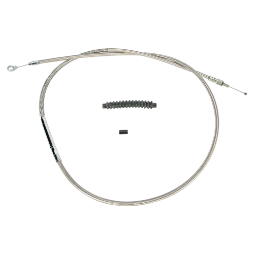 Barnett - Barnett Stainless Clear-Coated Clutch Cable (+8in.) - 102-30-10005-08
