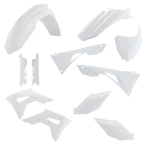 Acerbis - Acerbis Full Plastic Kit - White - 2736260002