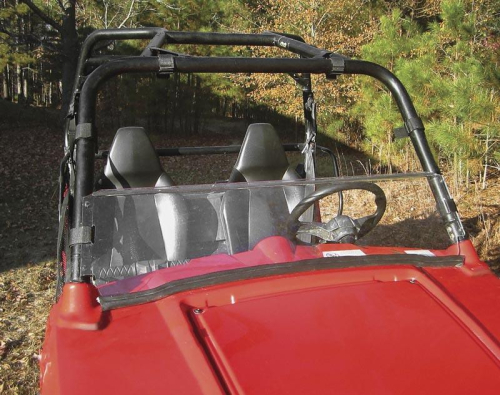 Seizmik - Seizmik Half Polycarbonate Windshield - 24006