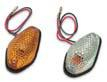 K&S Technologies - K&S Technologies Teardrop Marker Lights - Clear - Dual Filament - 25-8062