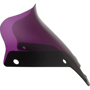 Klock Werks - Klock Werks Kolor Flare Windshield - 6in. - Purple - KWW-02-0627