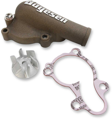 Boyesen - Boyesen Supercooler Water Pump Cover and Impeller Kit - Magnesium - WPK-18AM