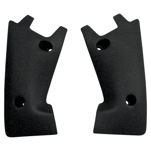 UFO Plastics - UFO Plastics Lower Radiator Covers - Black - HU03308-380