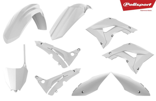Polisport - Polisport Plastic Kit - White - 90757