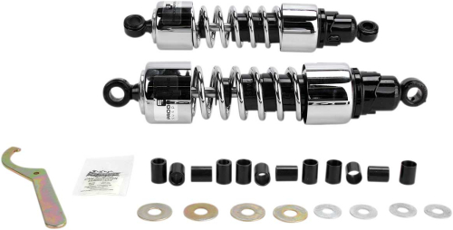 Progressive Suspension - Progressive Suspension 412 Series Standard 13in. Shocks - Chrome - 412-4211C