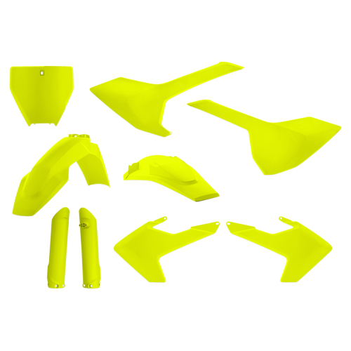 Acerbis - Acerbis Full Plastic Kit - Fluorescent Yellow - 2462604310