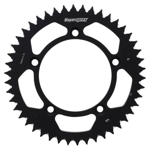 Supersprox - Supersprox Aluminum Rear Sprocket - 46T - RAL-4-46-BLK