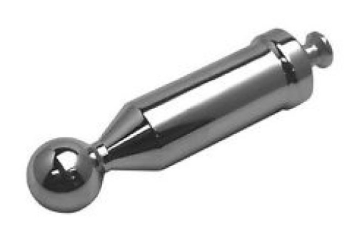 Techmount - Techmount Pivoting 17mm Ball Extension Shaft (50mm) - 3in. - Chrome - 4-62030C