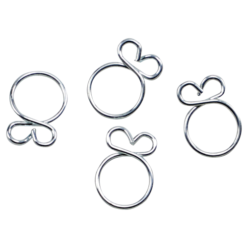 Fuel Star - Fuel Star Hose Clamp Refill Kit - 9.7mm Wire - Silver - FS00041