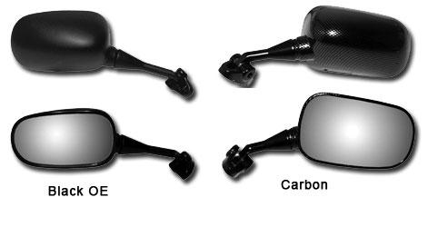 Emgo - Emgo OEM Style Mirror - Carbon Fiber - Left - 20-43083