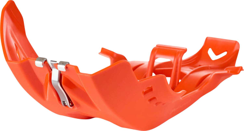 Polisport - Polisport Fortress Skid Plate with Link Guard - Orange - 8469100005