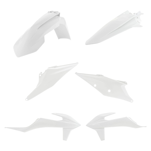Acerbis - Acerbis Plastic Kit - White 20 - 2726506811