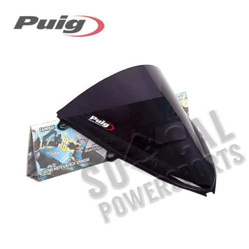 PUIG - PUIG Racing Windscreen - Dark Smoke - 4623F