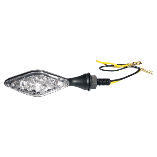 K&S Technologies - K&S Technologies LED Ultra Mini Stalk Marker Lights - Diamond Black Body with Rim - 25-8920