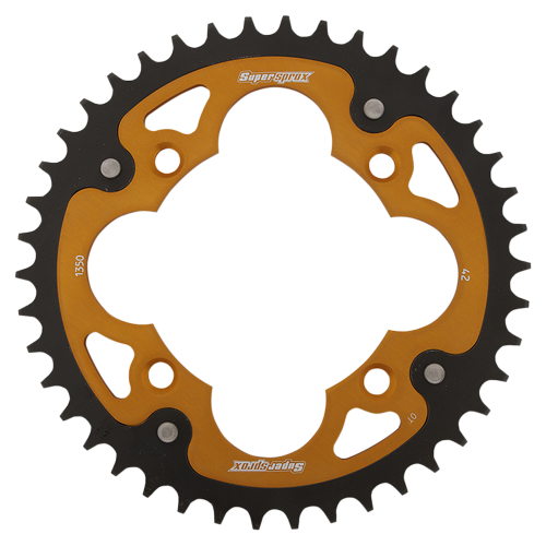 Supersprox - Supersprox Stealth Rear Sprocket - 42T - RST-1350-42-GLD