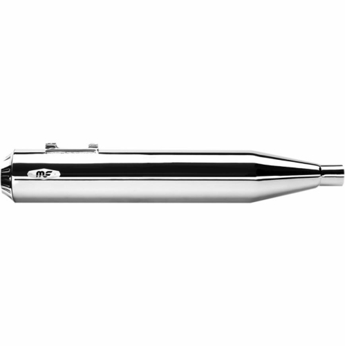 MagnaFlow - MagnaFlow Riot 4in. Muffler - Chrome with Chrome End Cap - 7200602
