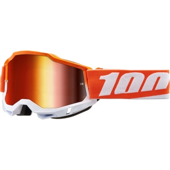 100% - 100% Accuri 2 Matigofun Goggles - 50014-00020 - Matigofun/Orange/White/Red Mirror Lens - OSFM