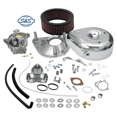 S&S Cycle - S&S Cycle Super E Shorty Carburetor Kit - 1 7/8in. - 11-0408