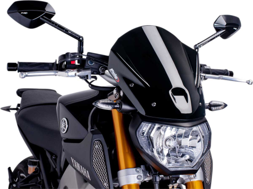 PUIG - PUIG Naked New Generation Touring Windscreen - Black - 6861N