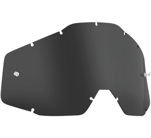 FMF Racing - FMF Racing Replacement Lens for PowerBomb/PowerCore Goggles - Anti-Fog - Dark Smoke - F-59005-00005