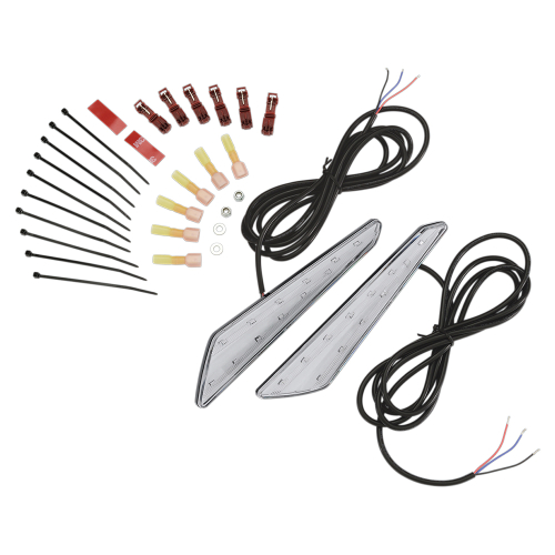 Show Chrome - Show Chrome Led Marker Lights - Red - 52-923R