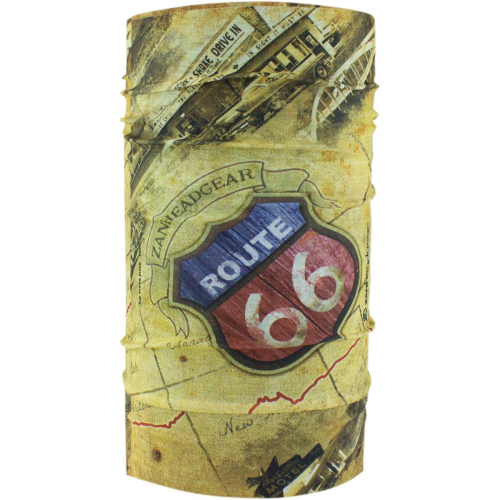 Zan Headgear - Zan Headgear Fleece-Lined Motley Tube - TF240 - Mother Road - OSFM