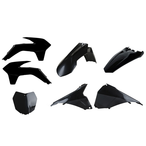 Polisport - Polisport Plastic Kit - Black - 90646